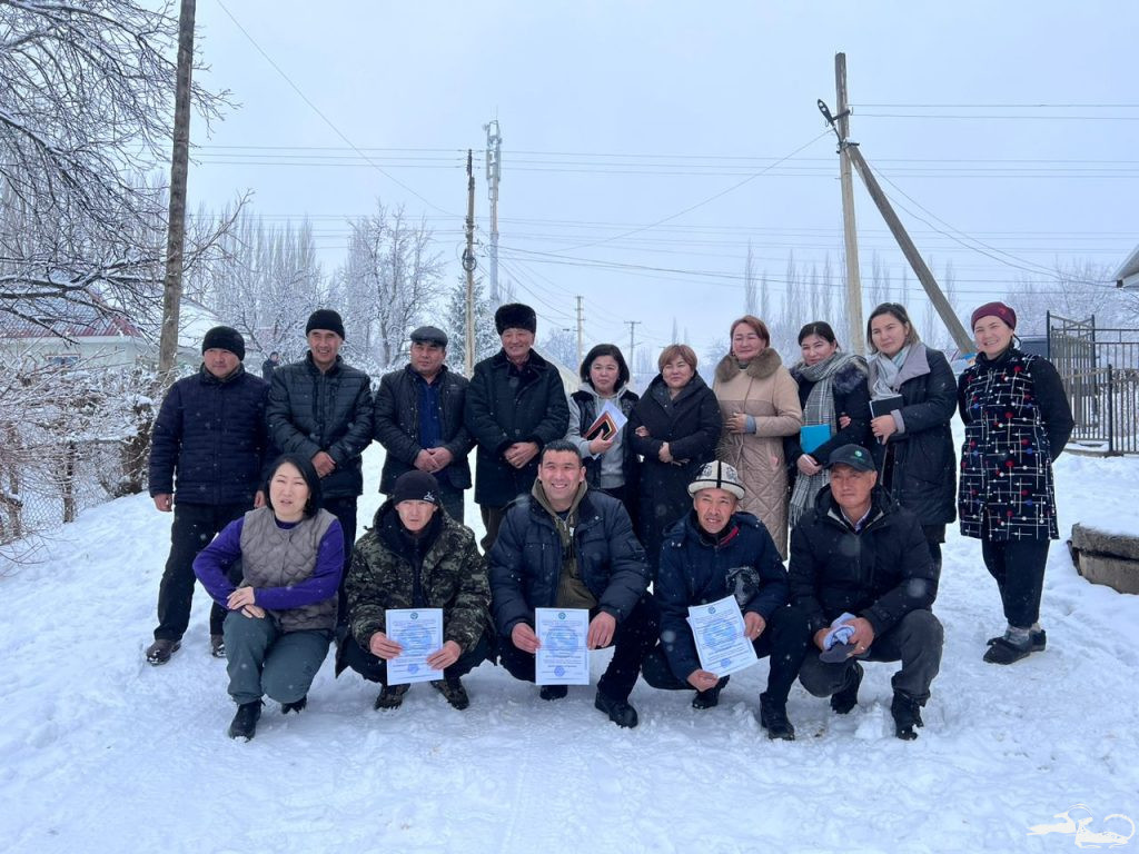 On January 29, 2024, a three-day training was launched within the framework of the UNEP Vanishing Treasures Program in the Bel Aldy village district, focusing on fostering entrepreneurship within the local beekeeping community🐝