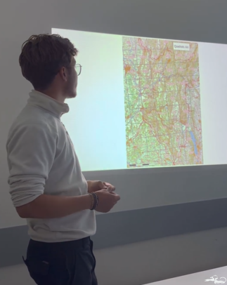 Our intern, @rx_benjamin , who arrived on April 22, 2024, prepared and delivered presentation on “Climate Change and Wildlife Conservation in the French Alps” for the staff of the Ilbirs Foundation. ⠀