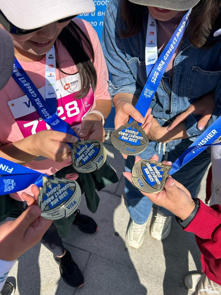 🏔✨ The country’s main race — Bishkek Snow Leopard Run 2025! 🏃‍♂🏃‍♀