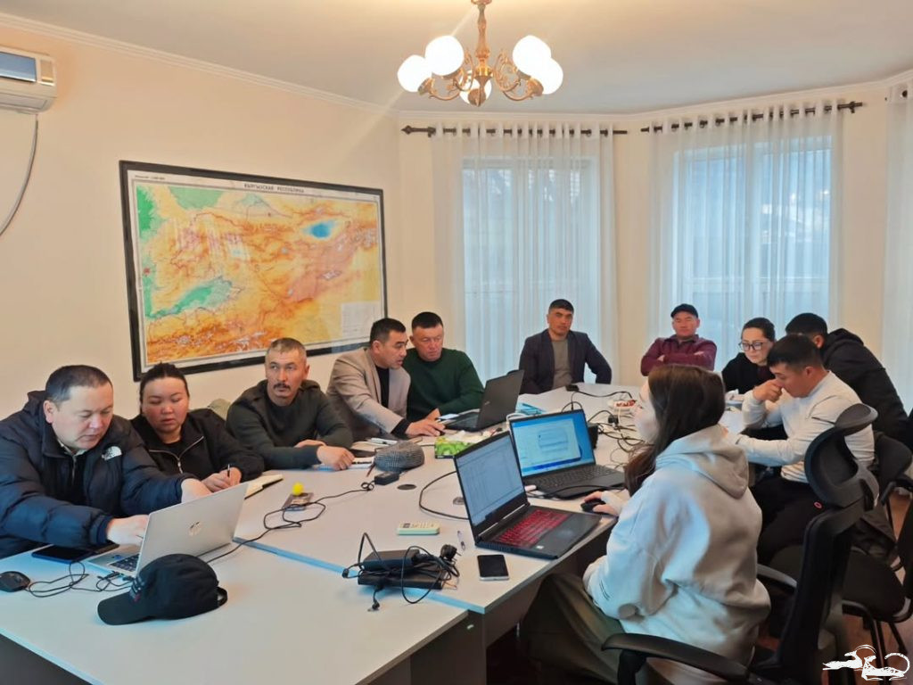 From 10–12 March 2026, the Ilbirs Foundation together with the Department of Biodiversity Conservation and Protected Areas under the Ministry of Natural Resources, Ecology and Technical Supervision of the Kyrgyz Republic organized a training for SMART operators.