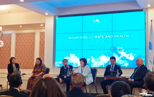 ❗️The #CCHALKK project team, represented by AVHCK and the Ilbirs Foundation, participated in the International Conference on Mountains, Climate and Health in Central Asia, organized by @ucentralasia 📆 on 18–19 June 2026.